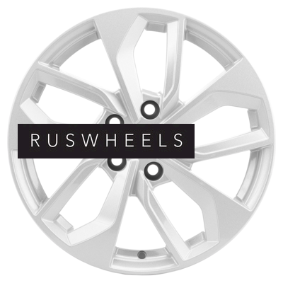 Диски Khomen Wheels 7x17/5x114,3 ET45 D67,1 KHW1703 (CX-5/i40/X-Trail) F-Silver