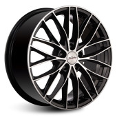 Диски Xtrike 7.5\R18 5*114.3 ET45 d66.1 BK/FP Диски Xtrike 7.5\R18 5*114.3 ET45 d66.1 BK/FP